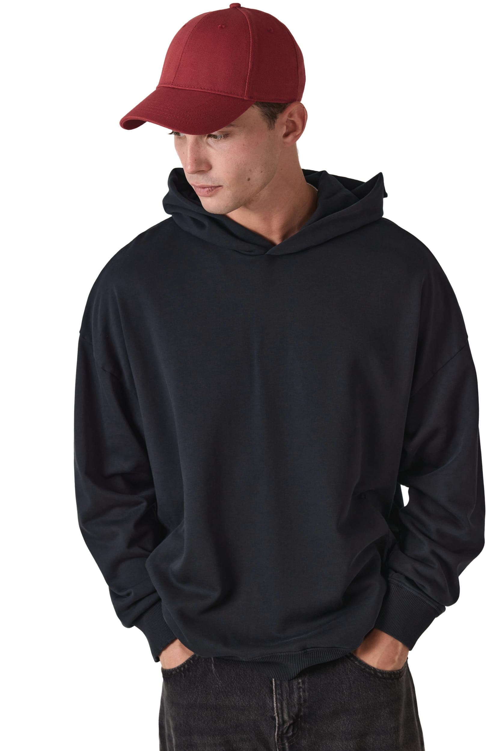 Casquette en coton bio 6 panneaux - K-up Gold Label en situation