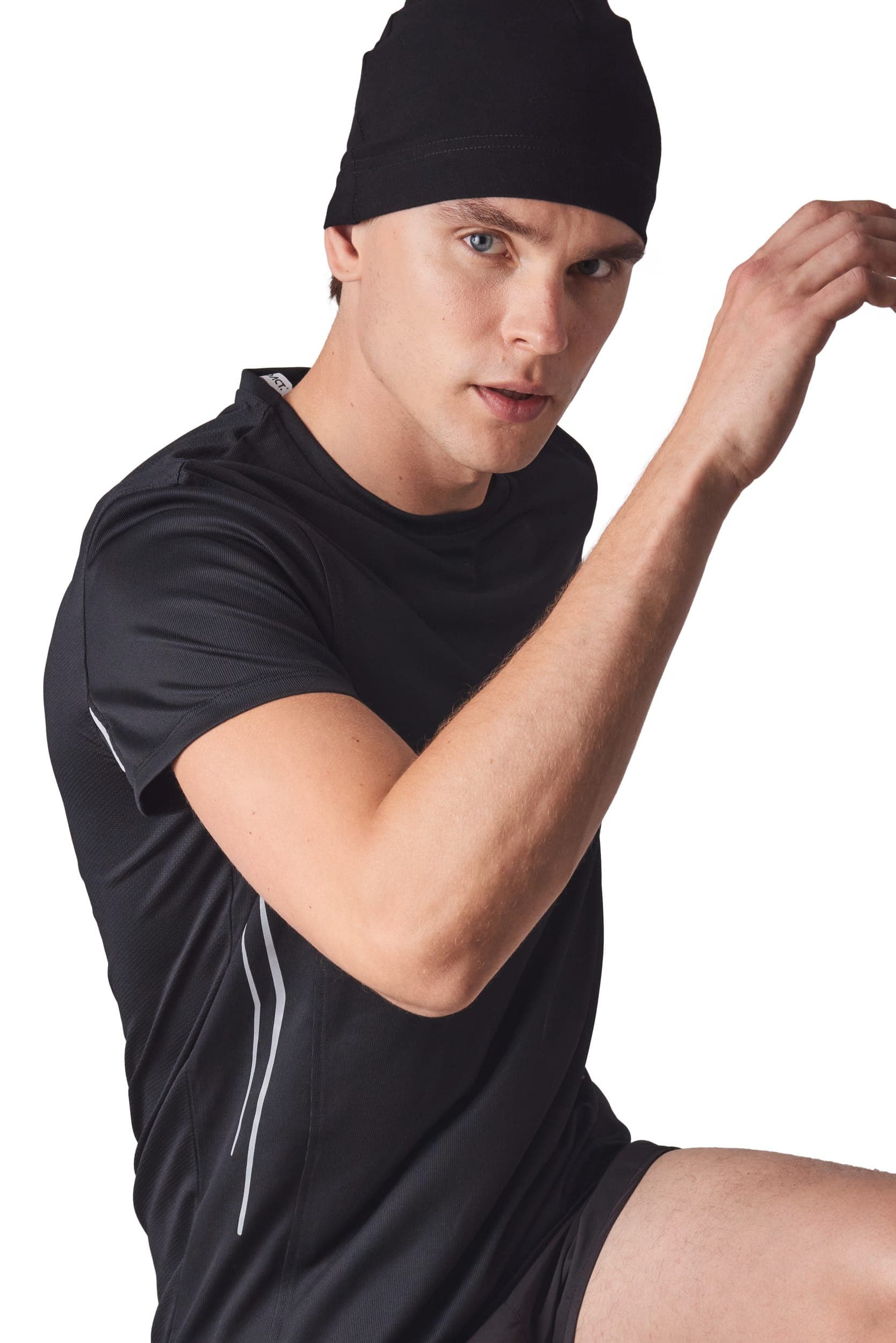 Bonnet sport ajusté en situation