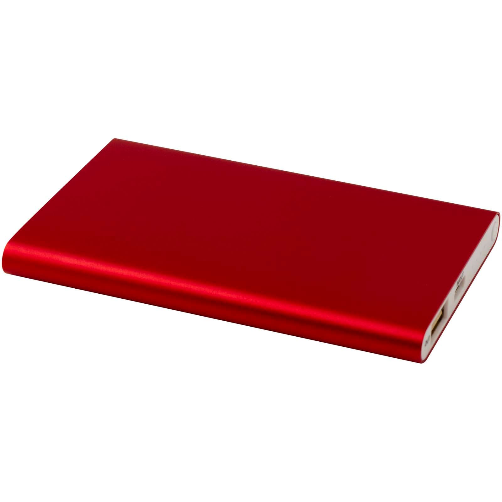 Batterie de secours en aluminium 4000 mAh Pep coloris Rouge