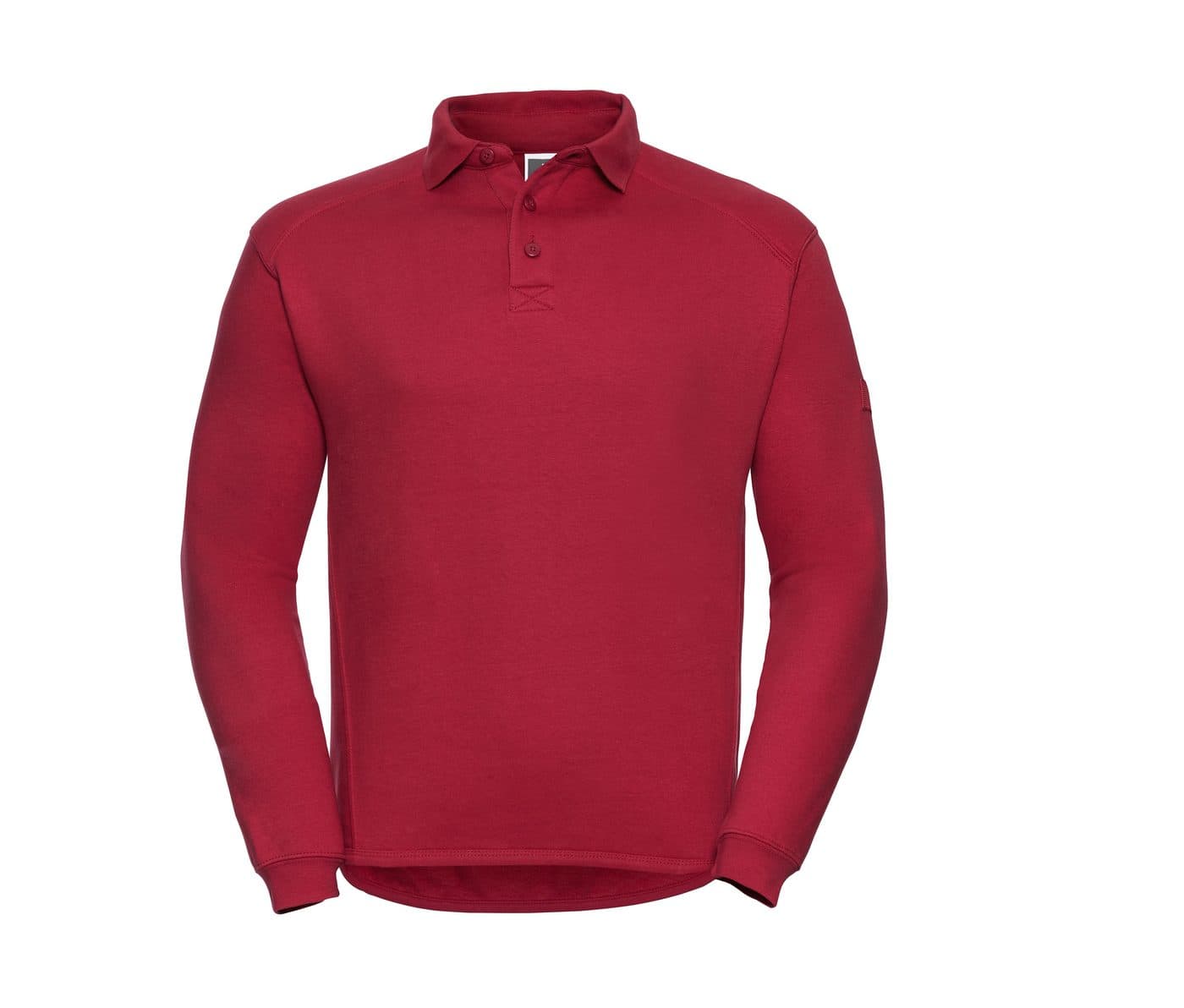 HEAVY DUTY WORKWEAR COLLAR SWEATSHIRT coloris Rouge classique