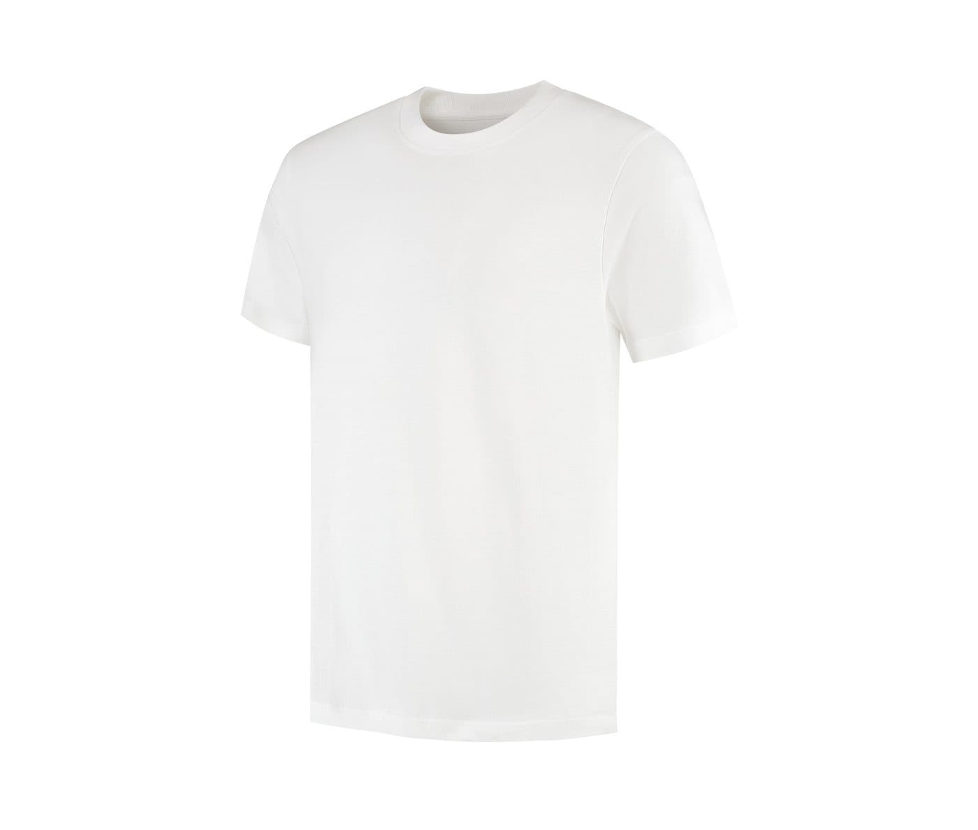 ORGANIC COTTON RELAXED FIT T-SHIRT coloris Blanc
