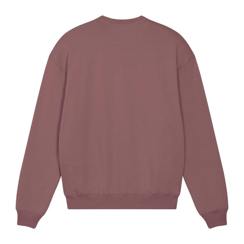 Ledger Dry unisex boxy sweatshirt coloris Café Kaffa
