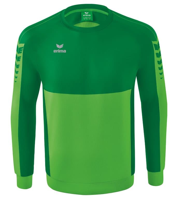 Sweat-shirt SIX WINGS coloris Vert / Émeraude