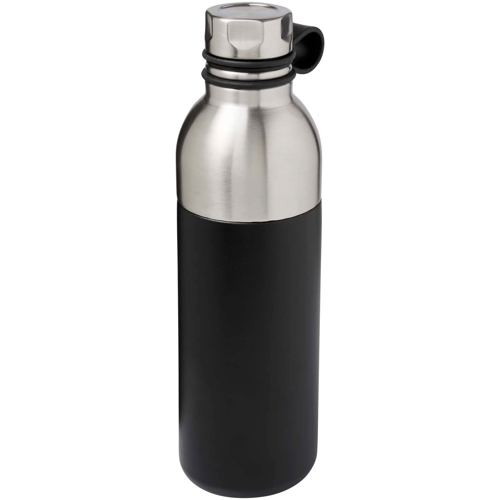 Bouteille de sport 590ml avec isolation par le vide et couche de cuivre Koln coloris Noir