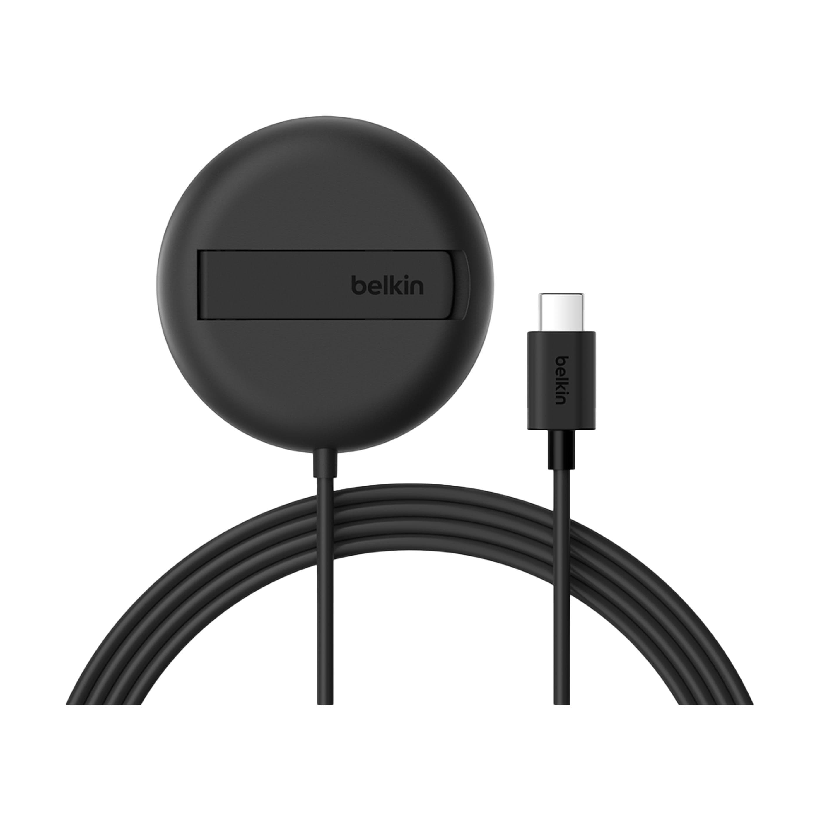 Tapis de charge Belkin Boost Charge Qi2 15W magnétique en situation