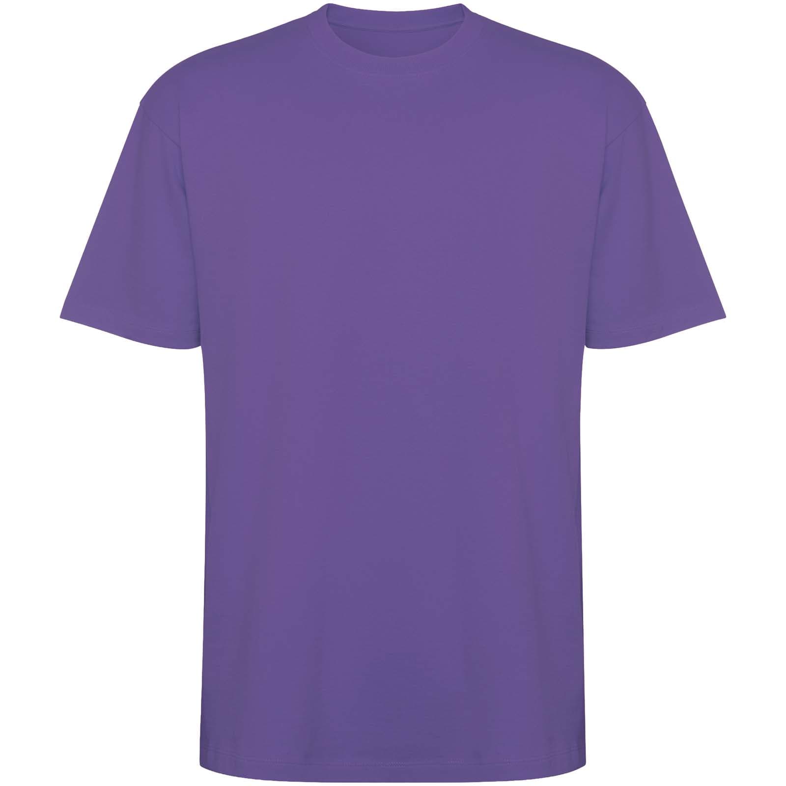 T-shirt de 210 g/m² Bull unisexe oversize à manches courtes coloris Violet irlandais