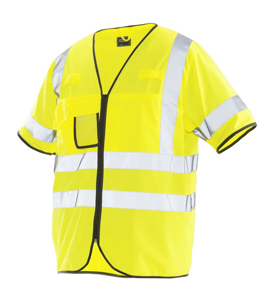 Jobman 7598 Hi-Vis Vest coloris Jaune