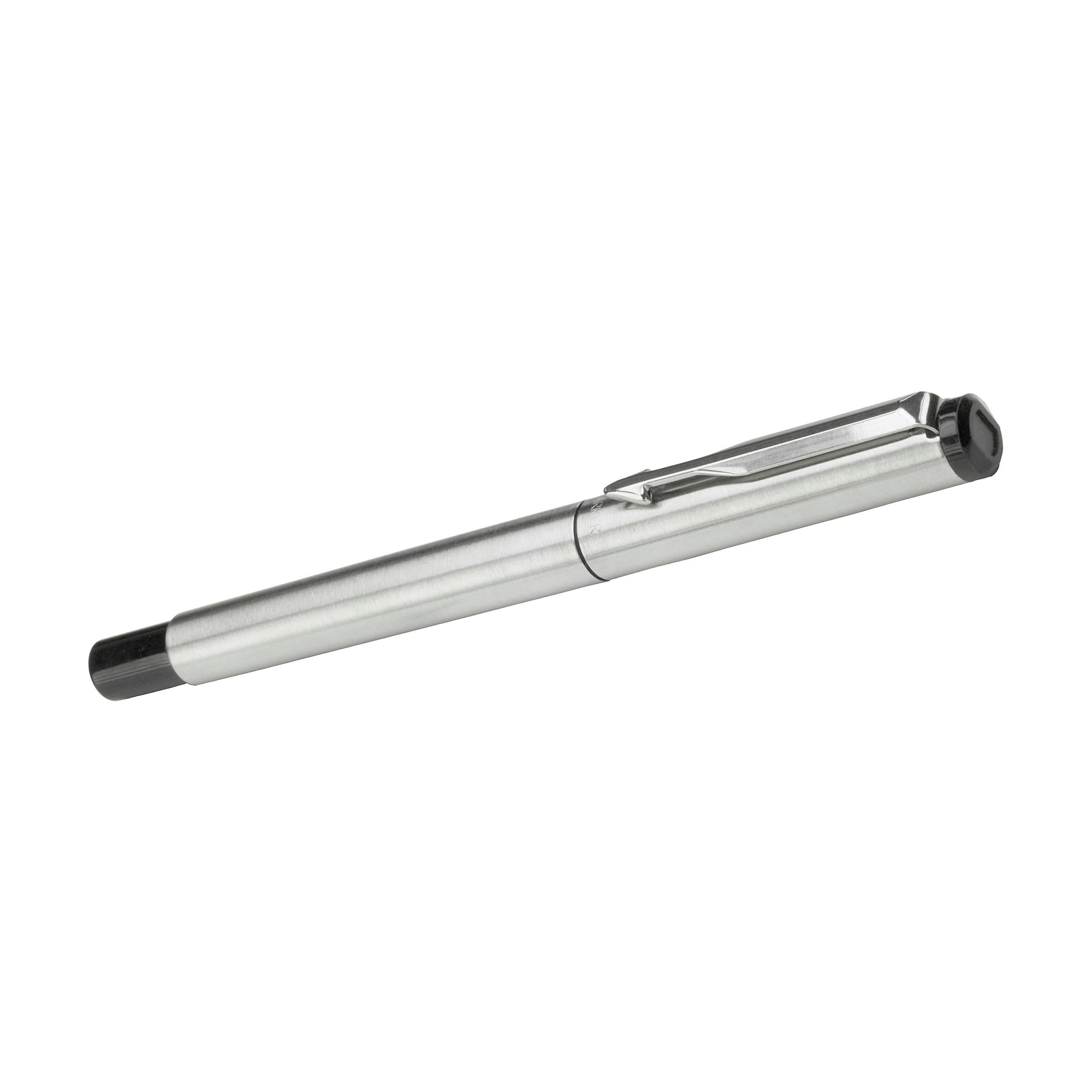 Stylo roller Parker Vector | Acier inoxydable en situation