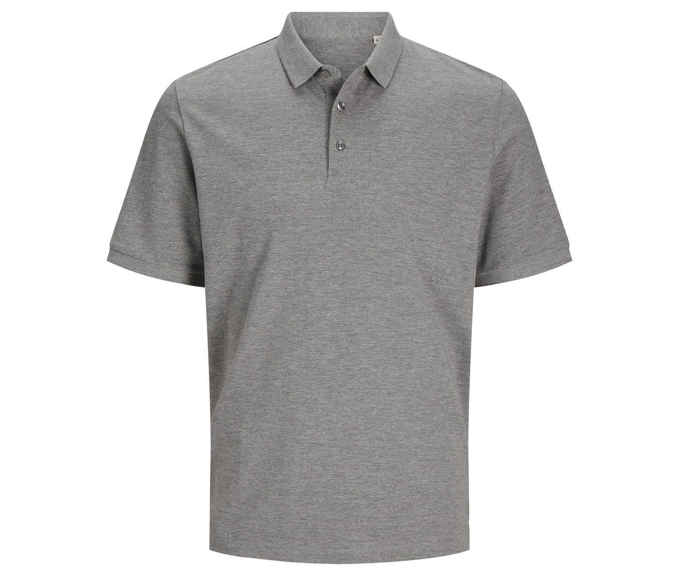 TRUE POLO coloris Gris clair chiné