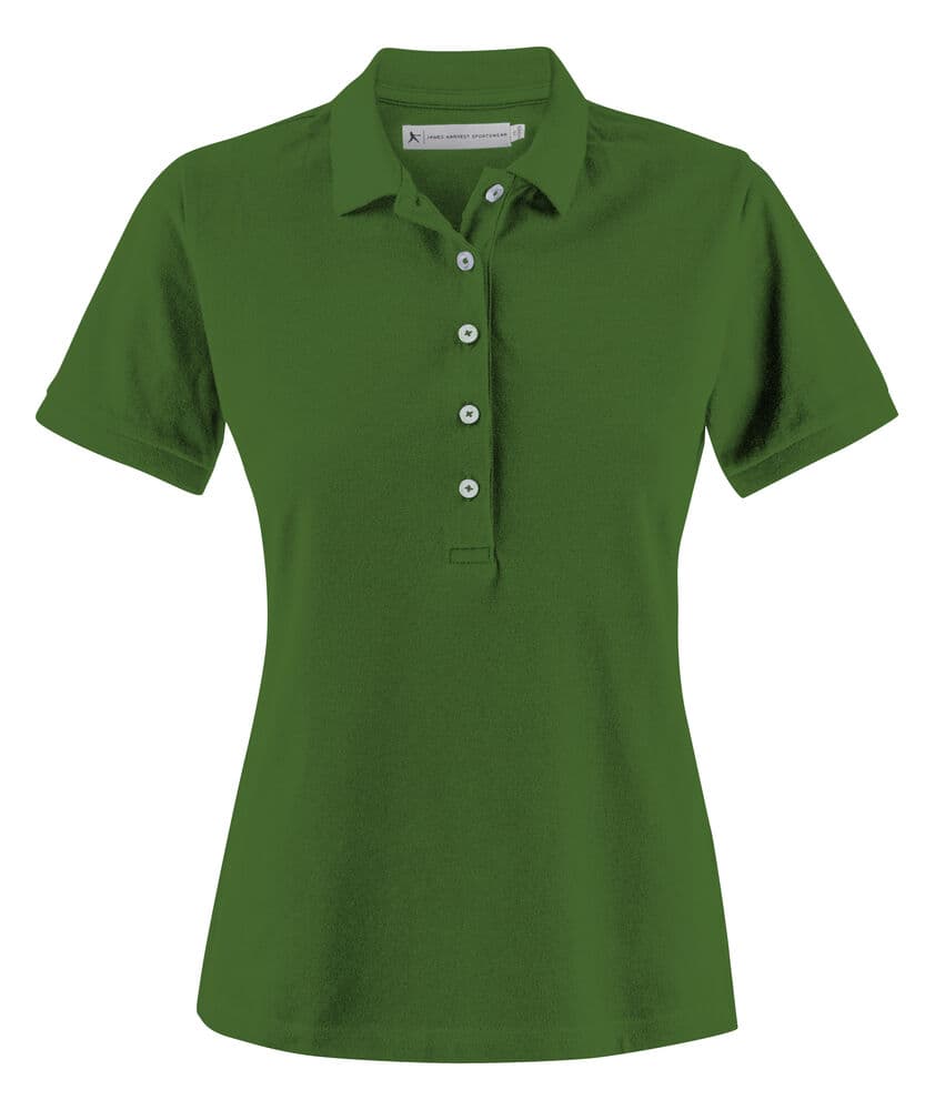 Polo Piqué Sunset Femme coloris Vert