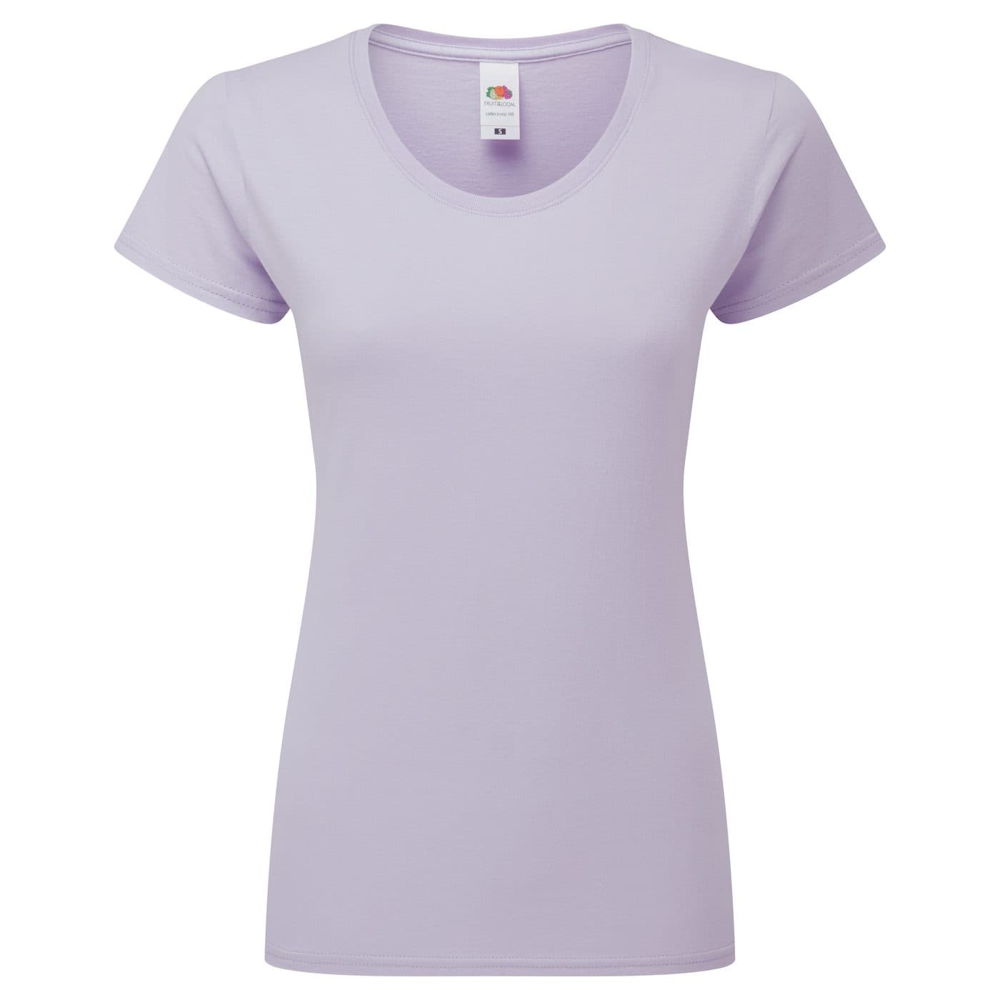 LADIES ICONIC 195 RINGSPUN PREMIUM T coloris Lavande doux