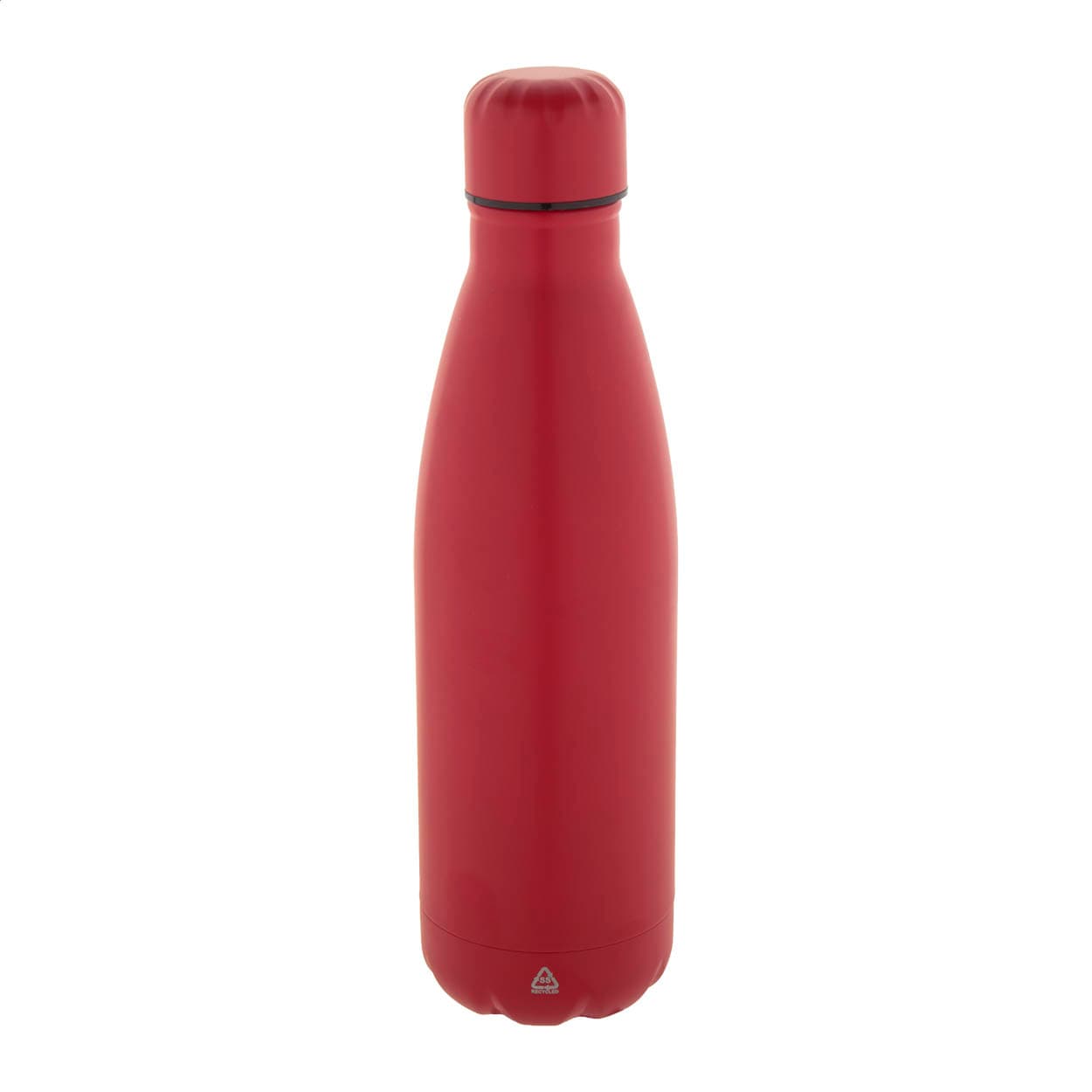 Bouteille en acier inoxydable recyclé coloris Rouge