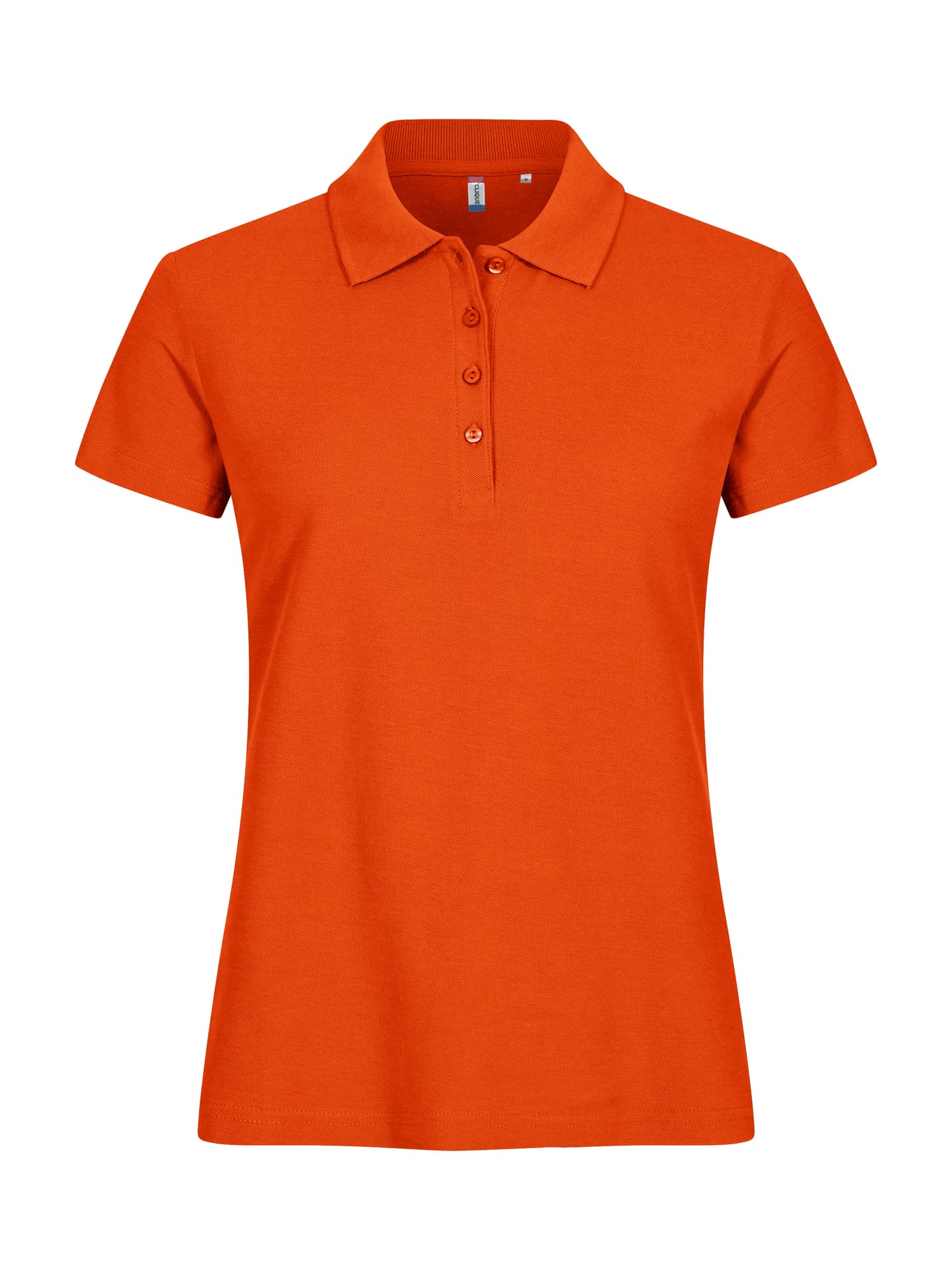 Clique Basic Polo Women coloris Orange sang