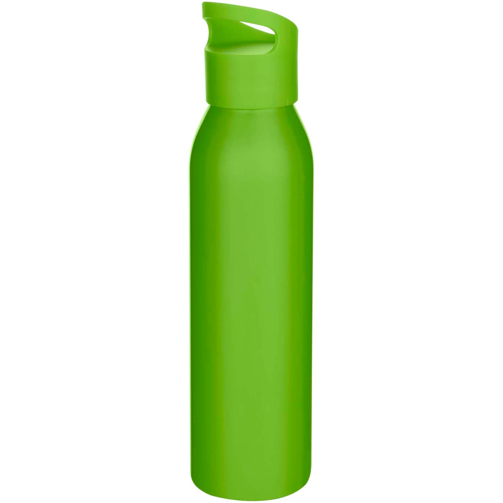 Bouteille d’eau Sky de 650 ml en acier inoxydable recyclé certifié RCS à simple paroi coloris Vert pomme