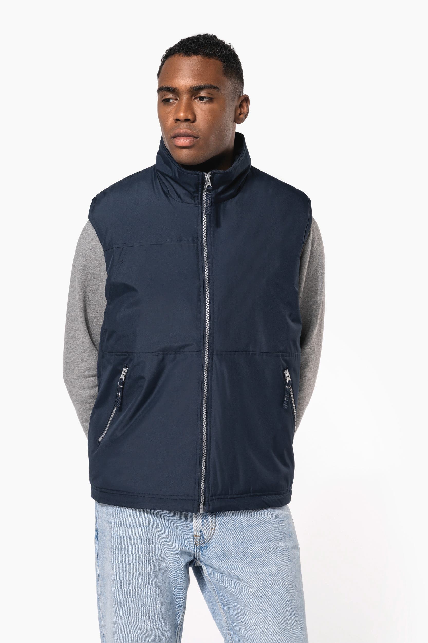 Bodywarmer doublé polaire homme