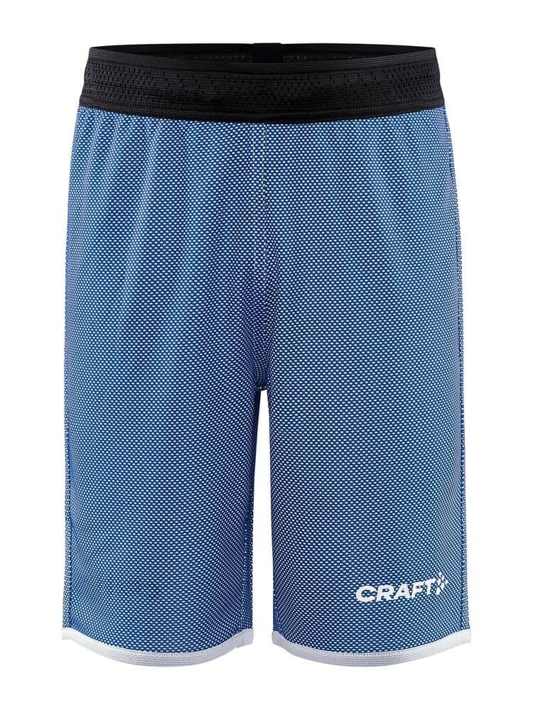 Craft Progress reversible basket shorts jr coloris Bleu / Blanc
