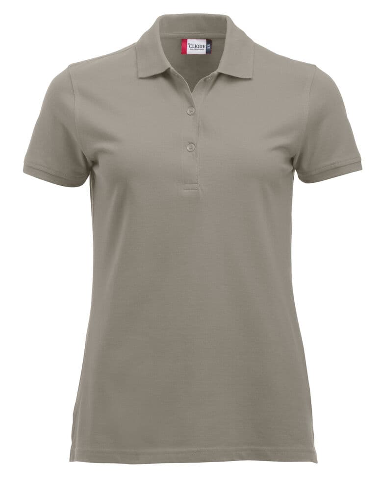 Clique Classic Marion S/S Polo coloris Argent