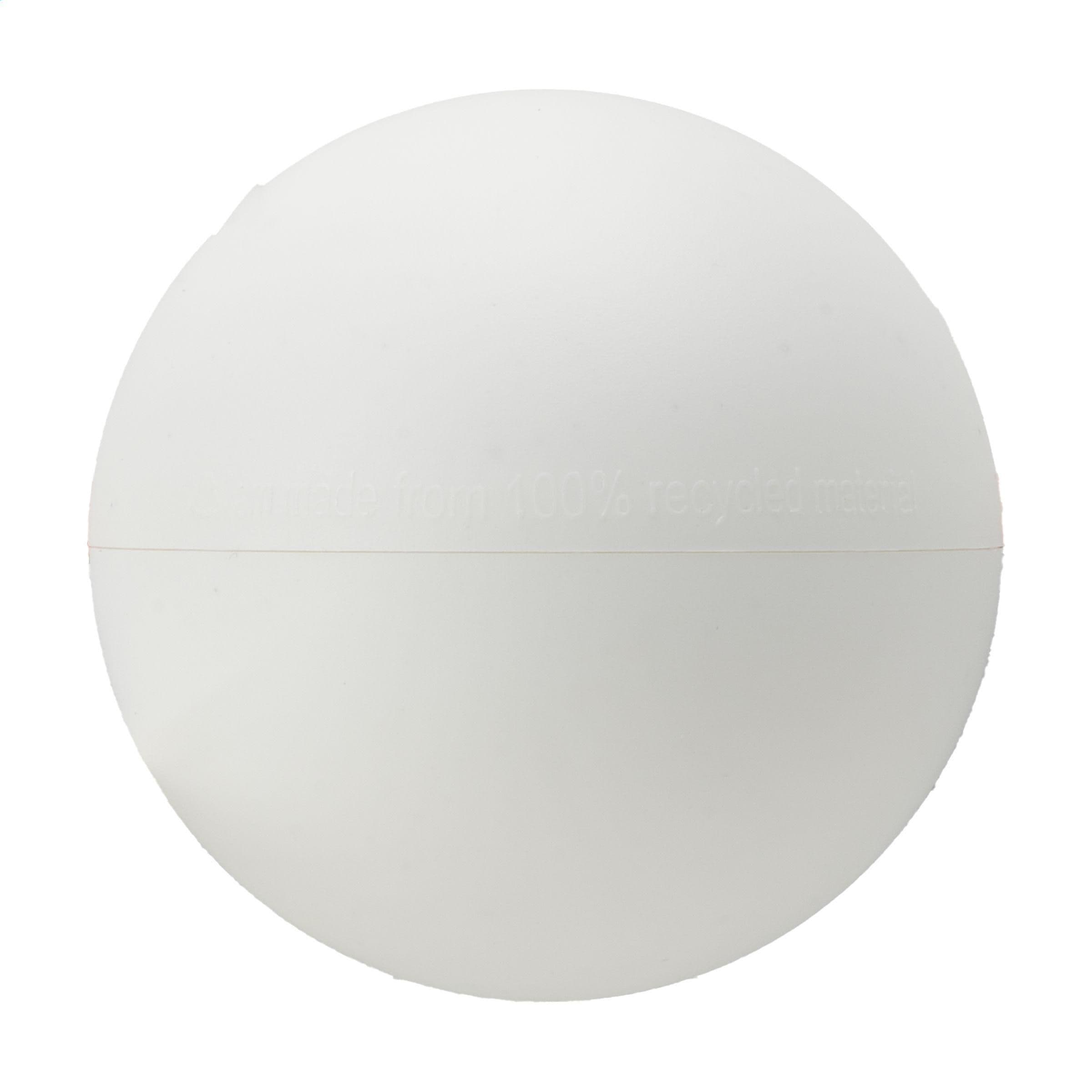 Boule de Noël Ø 7 cm plastique recyclé boîte - fabriqué en Europe en situation