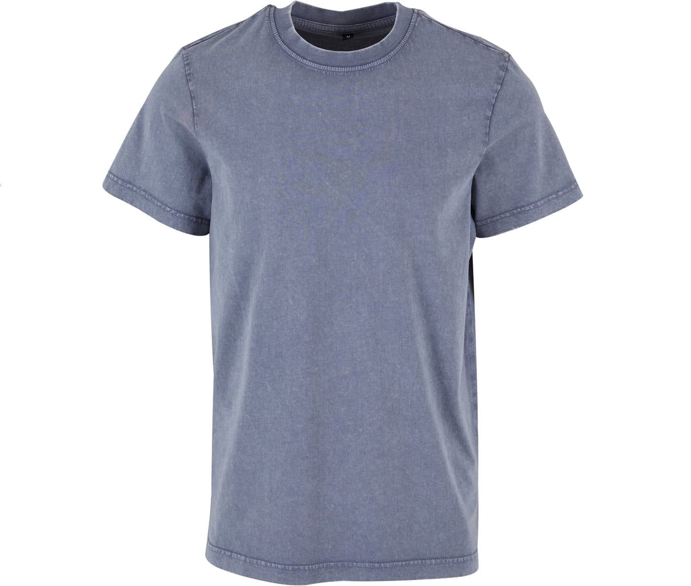 ACID WASHED ROUND NECK TEE