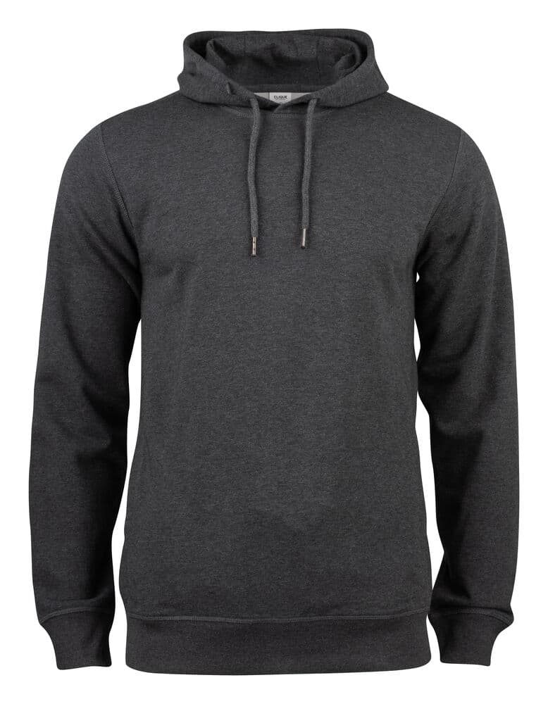Clique Premium OC Hoody coloris Anthracite chiné