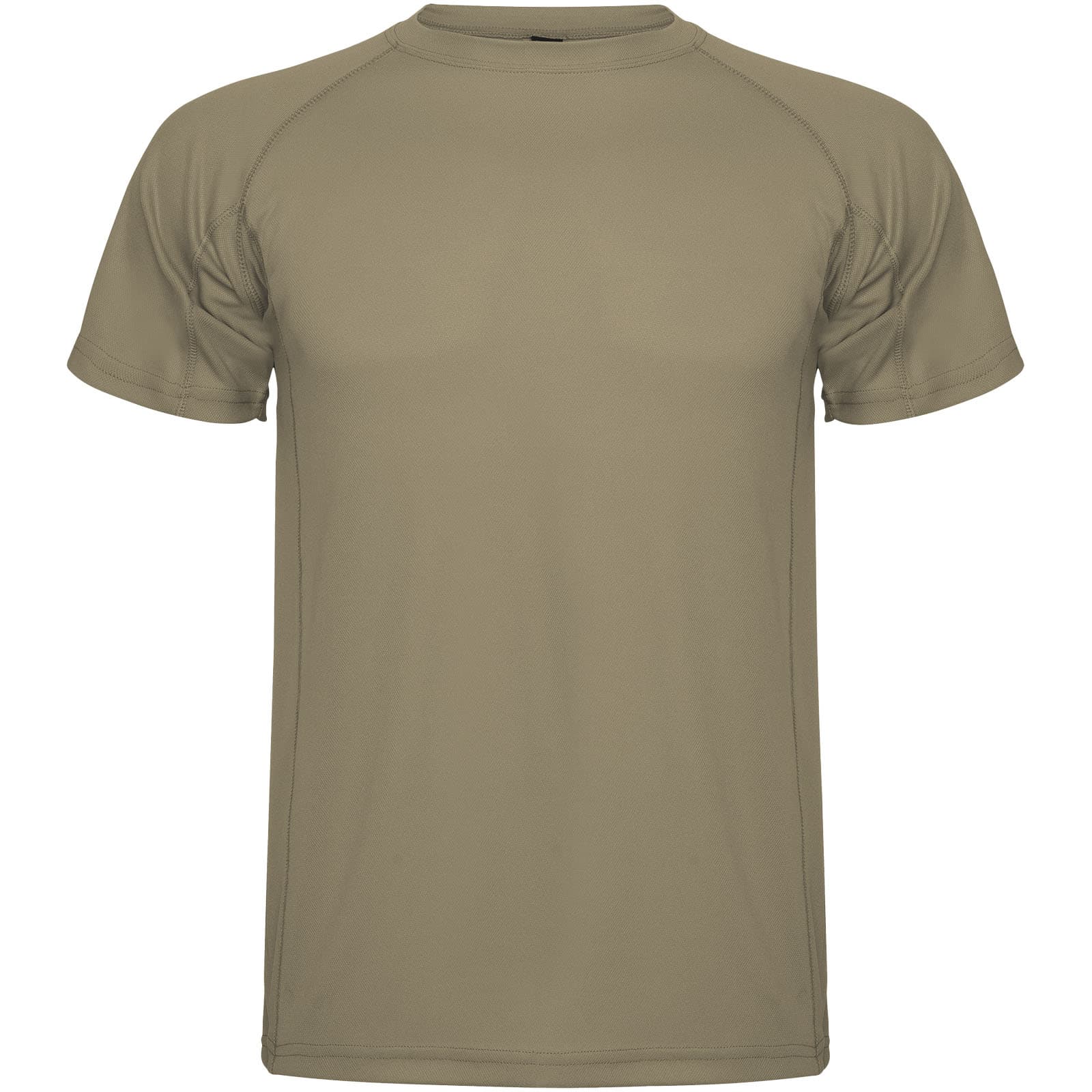 T-shirt de sport de 150 g/m² Montecarlo maille piquée à manches courtes pour homme coloris Sable foncé
