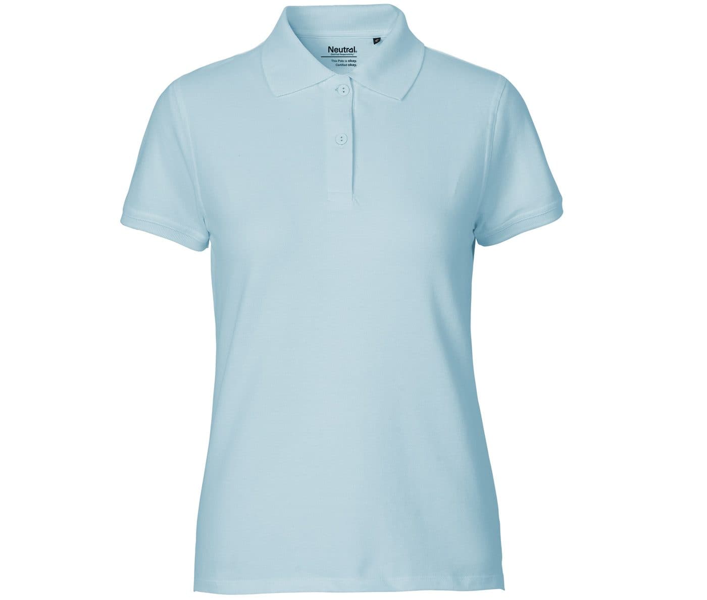 LADIES CLASSIC POLO coloris Bleu clair