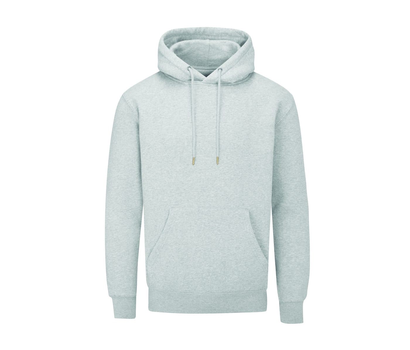 ESSENTIAL HOODIE coloris Gris chiné