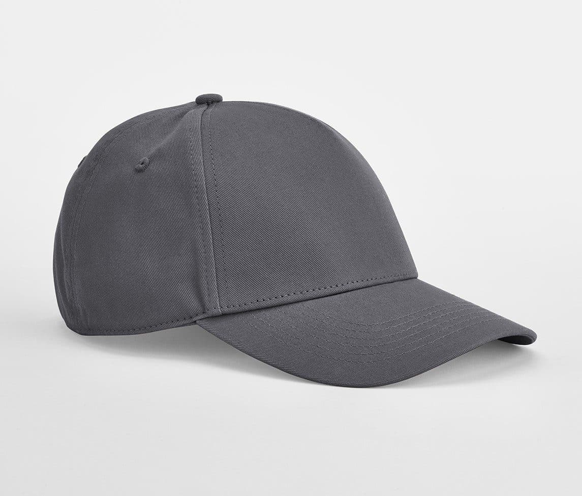 EARTHAWARE® CLASSIC ORGANIC COTTON 5 PANEL CAP coloris Gris graphite