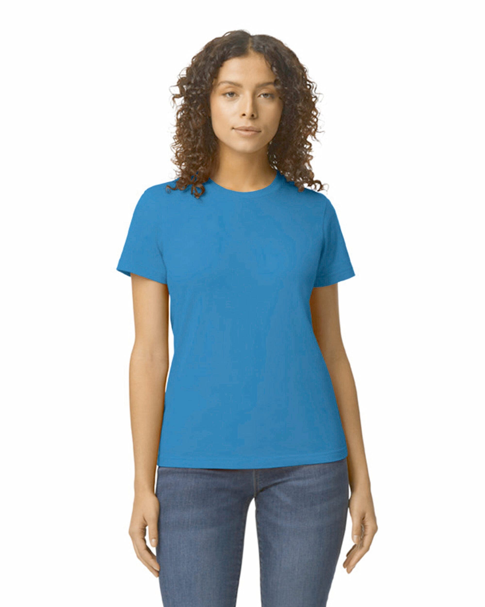T-shirt femme softstyle midweight en situation