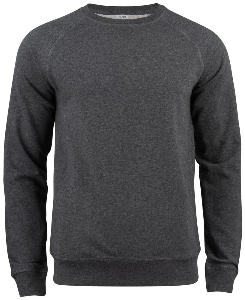 Clique Premium OC Roundneck coloris Anthracite chiné