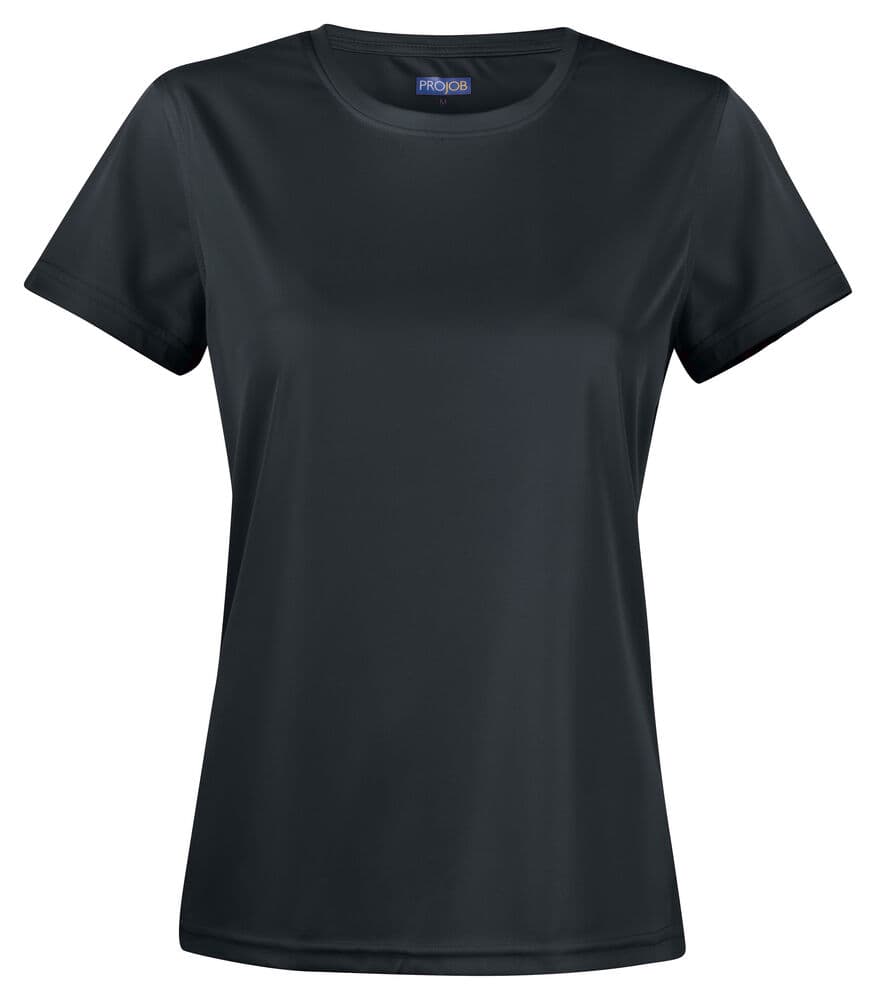 2031 T-SHIRT FEMME POLYESTER coloris Noir