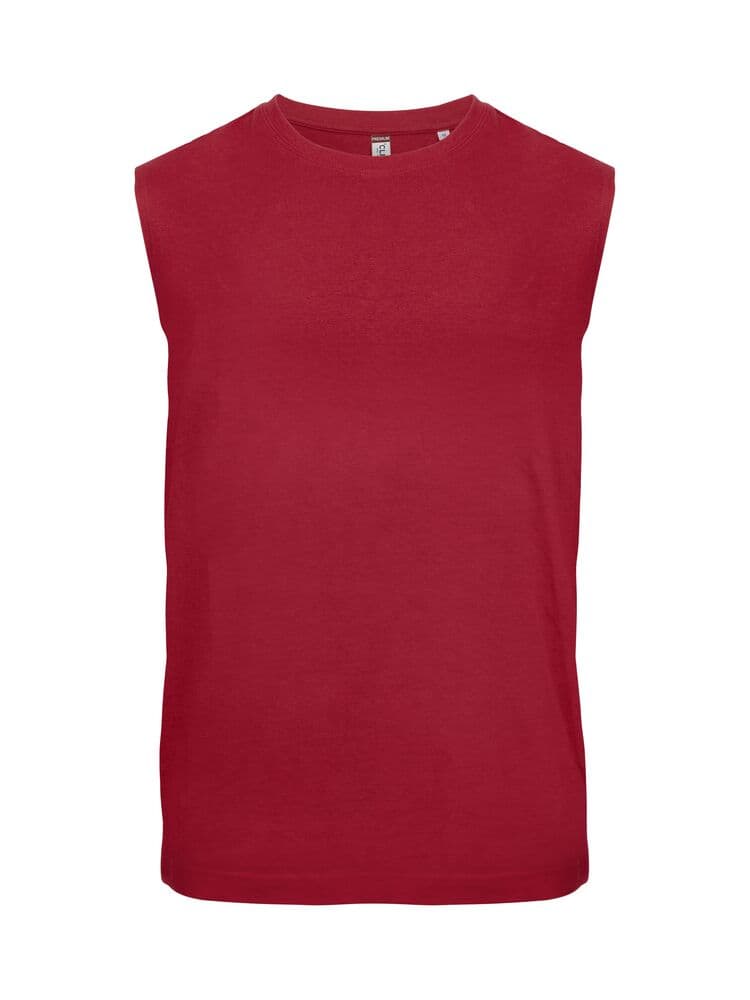 Clique Sleeveless T coloris Rouge