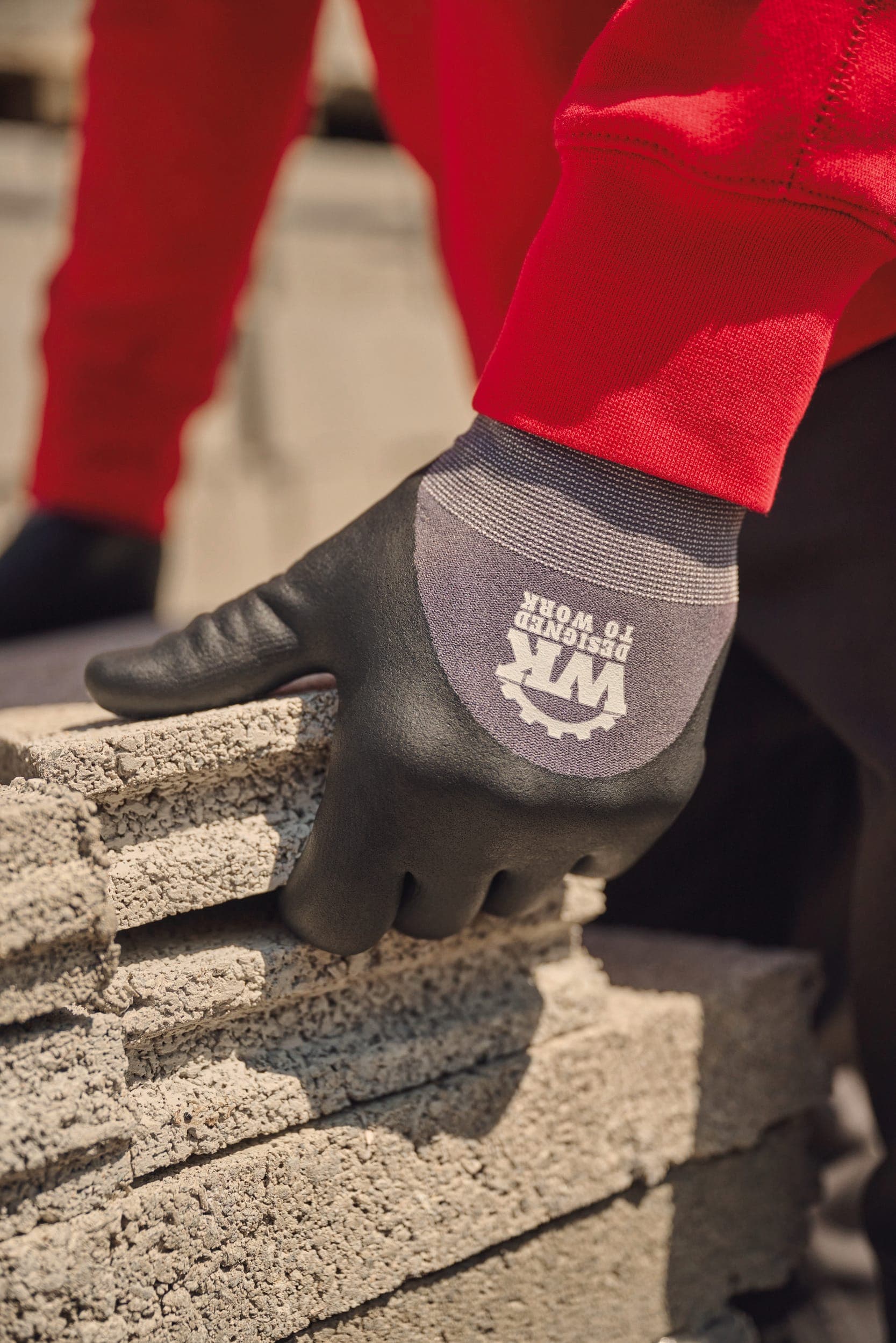 Gants de manutention lourde en situation