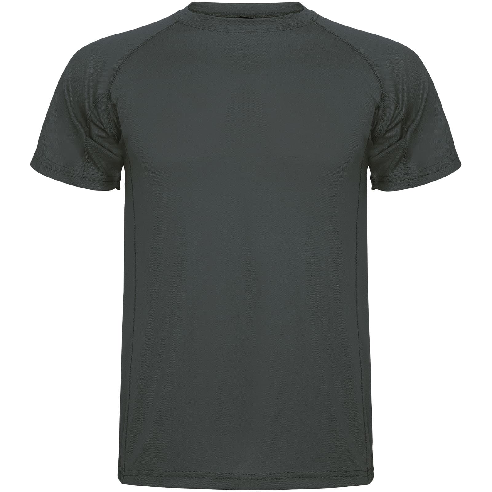 T-shirt de sport de 150 g/m² Montecarlo à manches courtes pour enfant coloris Plomb foncé