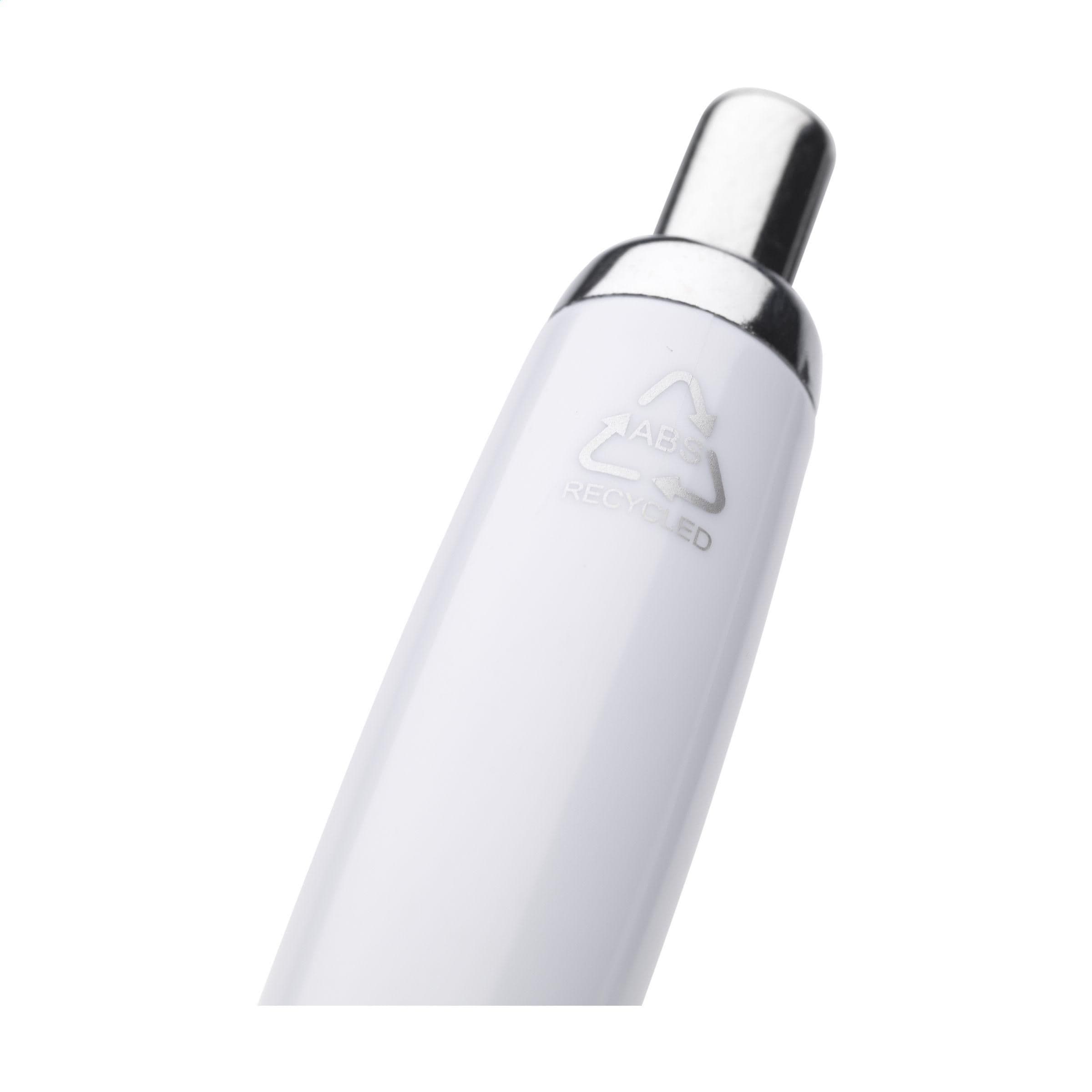Stylo Athos Trans RCS ABS recyclé en situation