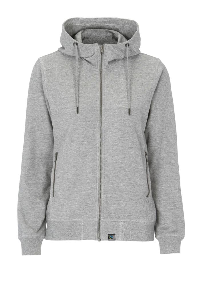 F. SWEAT À CAPUCHE FERMETURE COMPLÈTE FEMME - CERTIFIÉ GOTS
