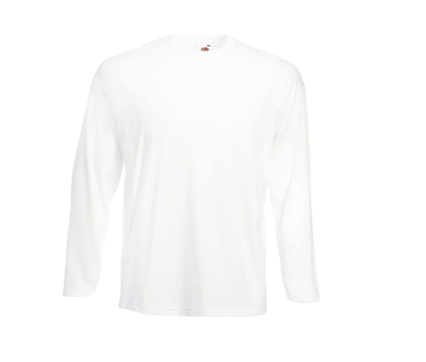 VALUEWEIGHT LONG SLEEVE T coloris Blanc