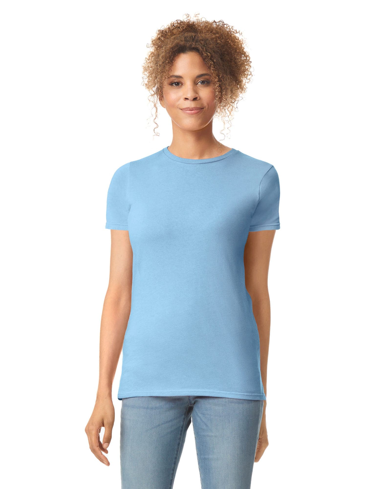 T-shirt femme col rond Softstyle