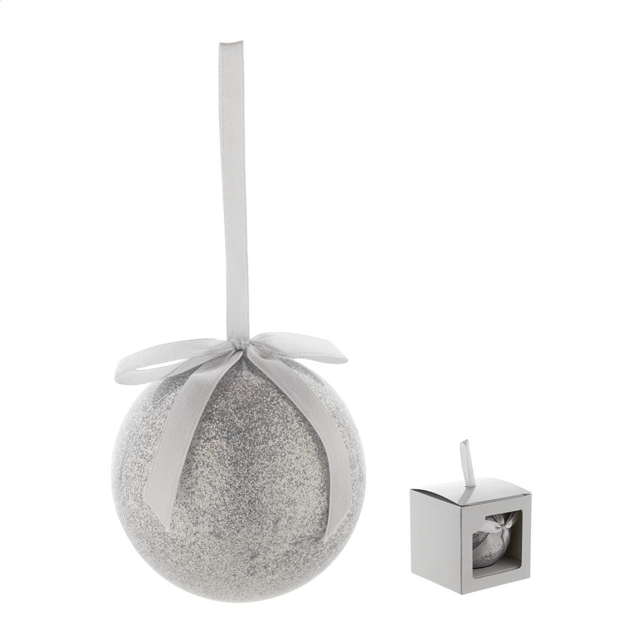 Boule de Noël coloris Argenté