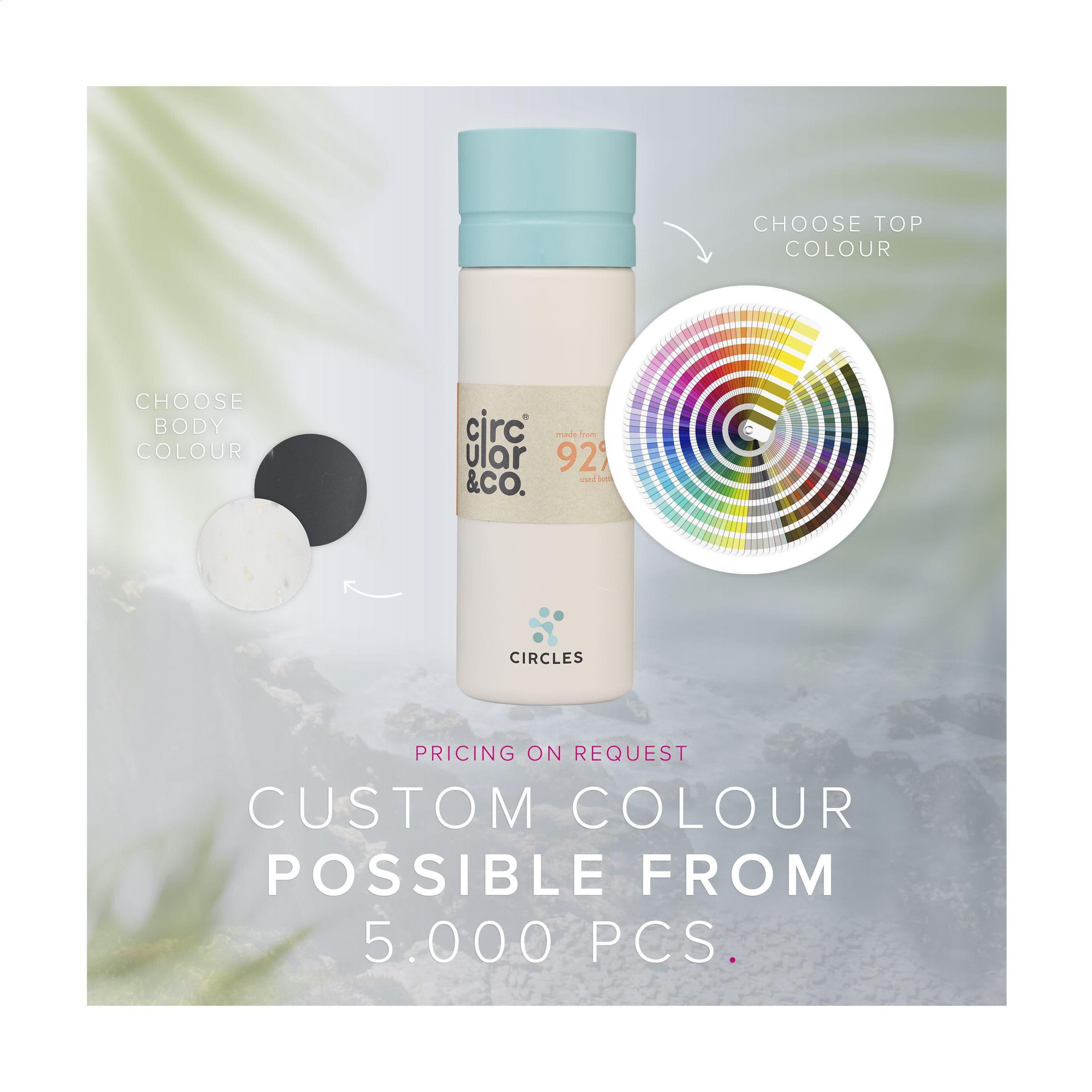 Bouteille Circular&Co réutilisable 600 ml en situation