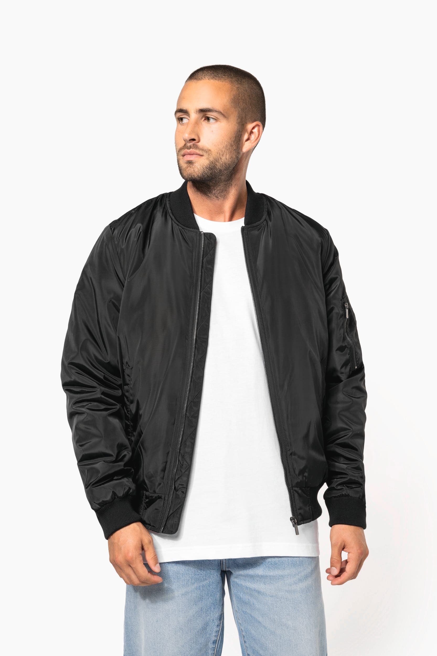 Blouson bomber homme en situation