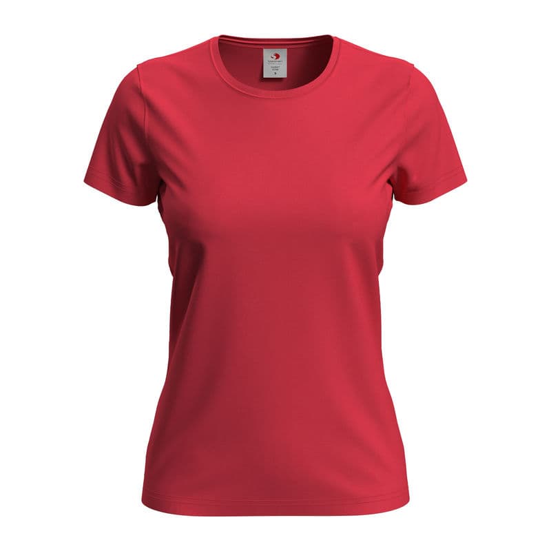 Comfort-T Women's T-shirt coloris Rouge écarlate