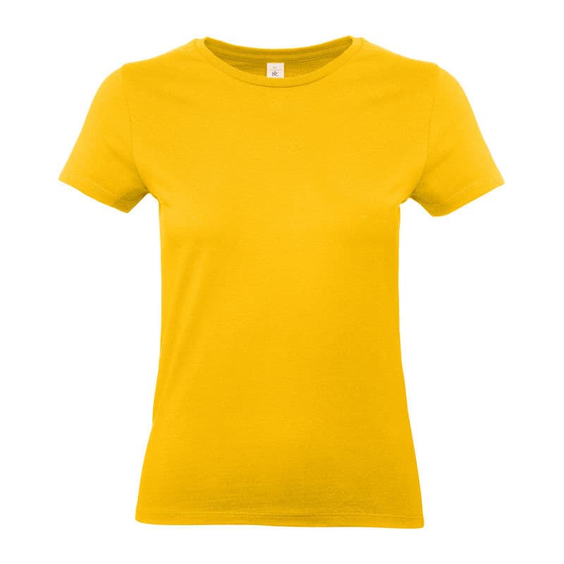 B&C #E190 /WOMEN T-SHIRT coloris Or