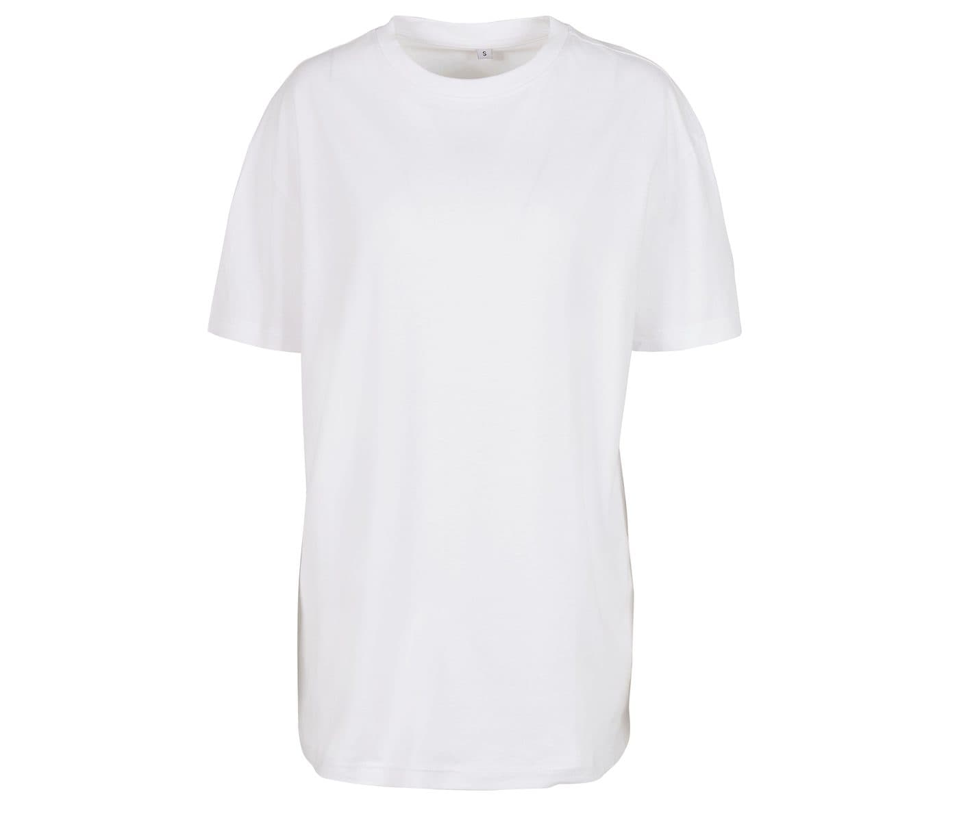 LADIES OVERSIZED BOYFRIEND TEE coloris Blanc