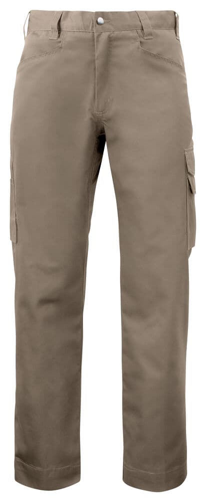 2530 PANTALON SANS POCHES GENOUILLÈRES coloris Kaki