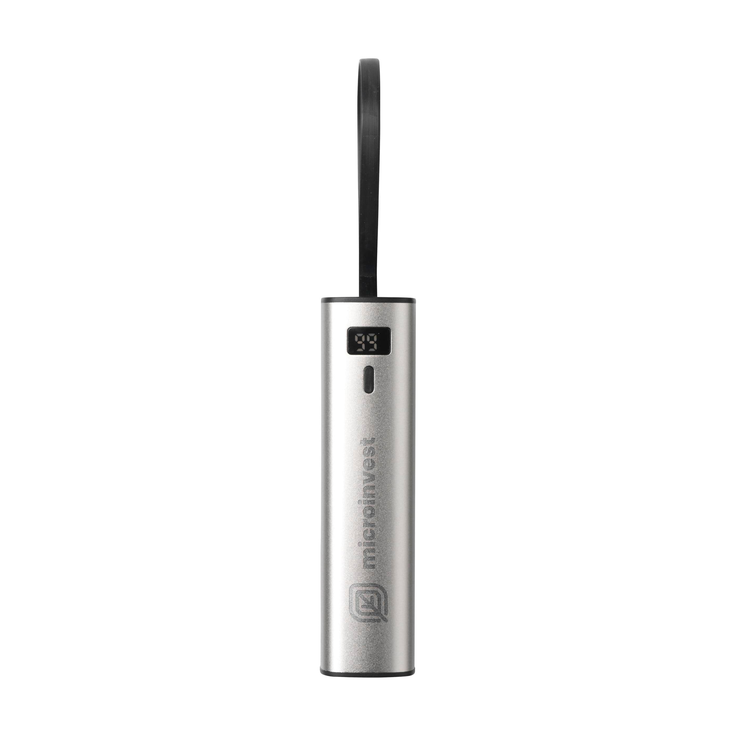 Powerbank SlimBoost 5000 RCS aluminium recyclé en situation