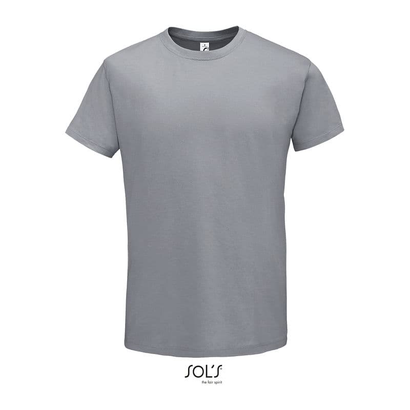 SOL'S REGENT UNISEX ROUND COLLAR T-SHIRT coloris Gris pur