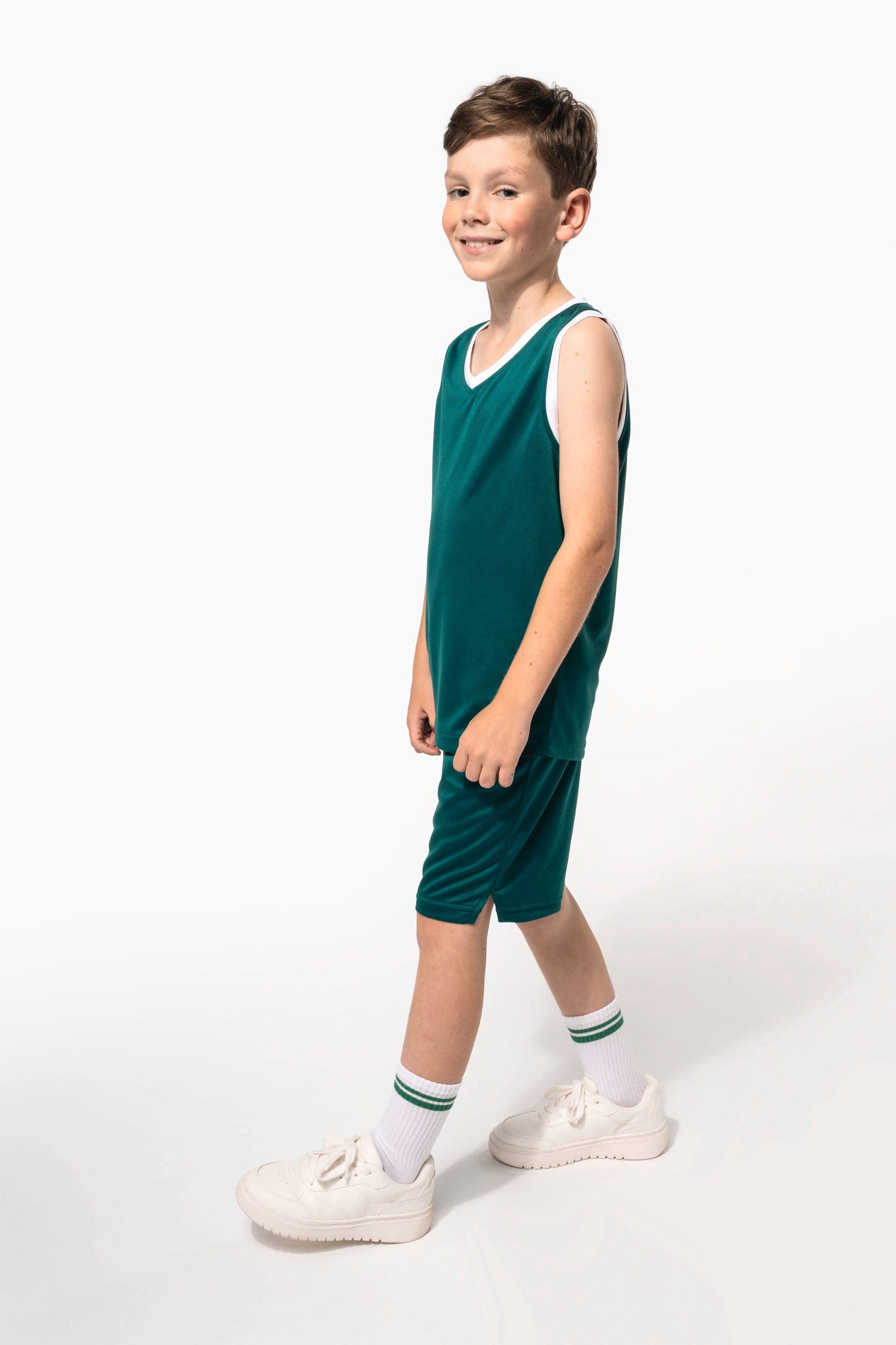 Maillot de basket-ball enfant en situation