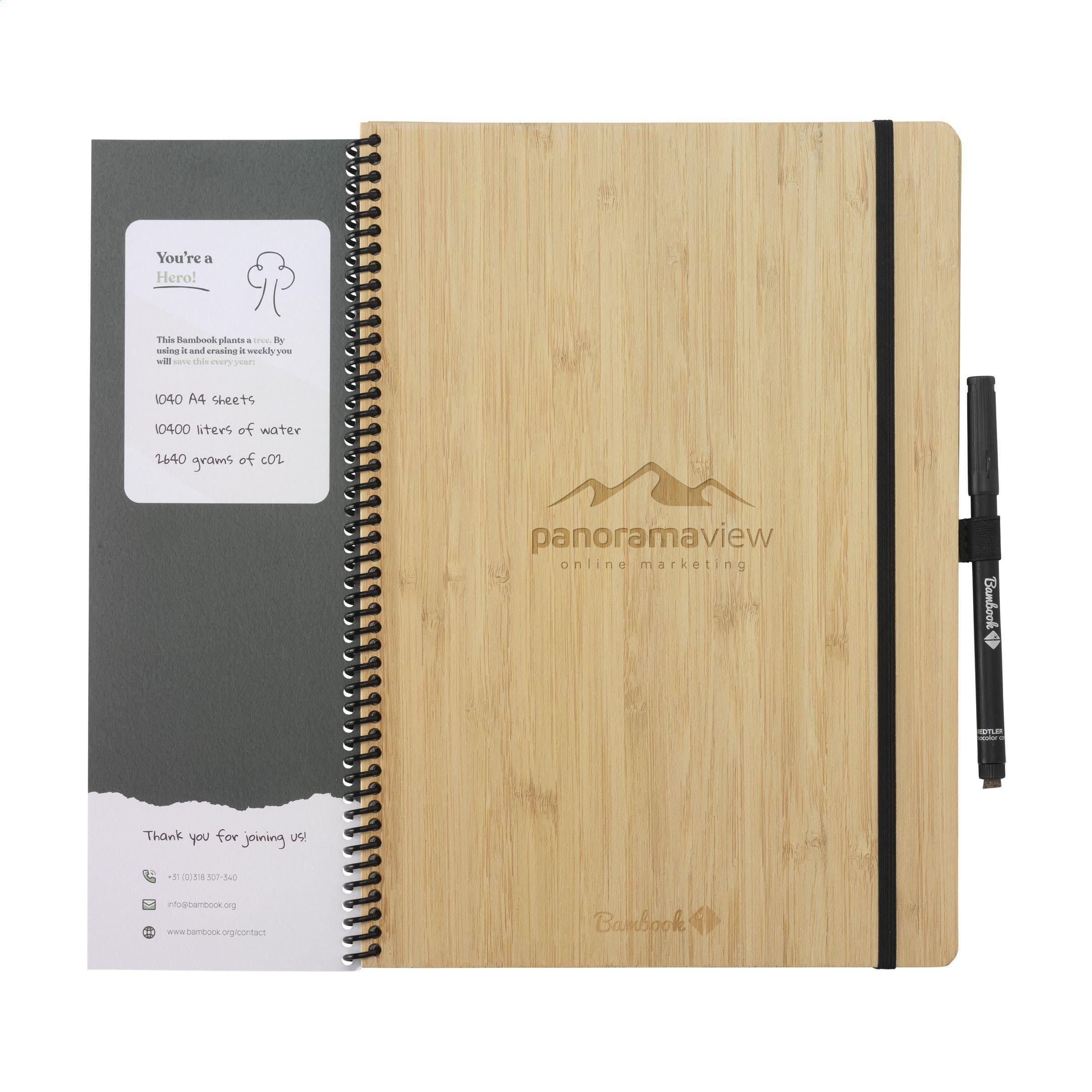 Carnet de notes Bambook Classic Hardcover A4 en situation