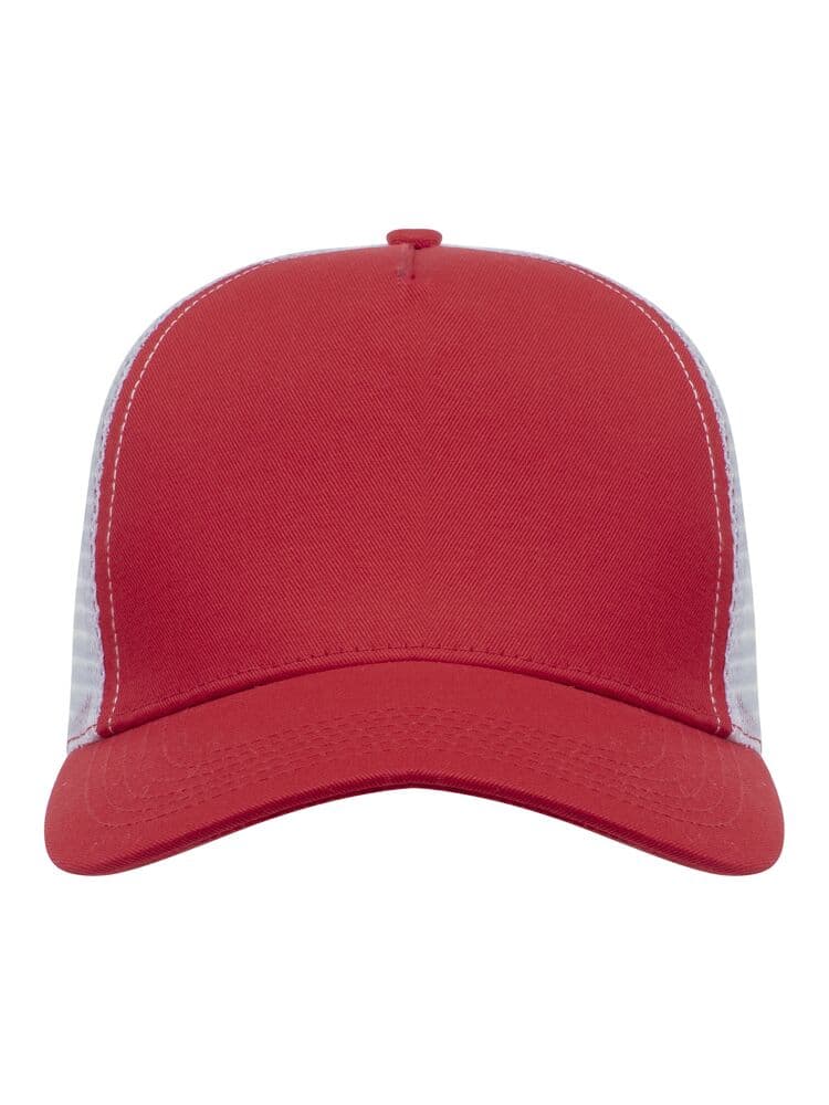 Clique Trucker cap coloris Rouge / Blanc